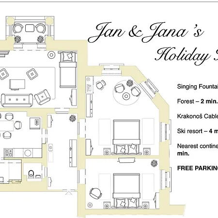 Luxury New Near The Colonnade With Parking & 4 Min To The Center - Near The Forest 아파트